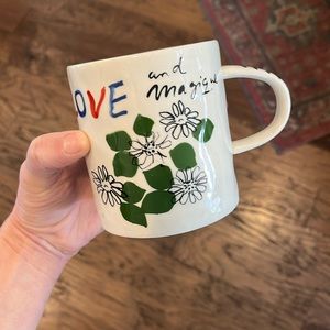 Anthropologie Hotel Magique coffee cup